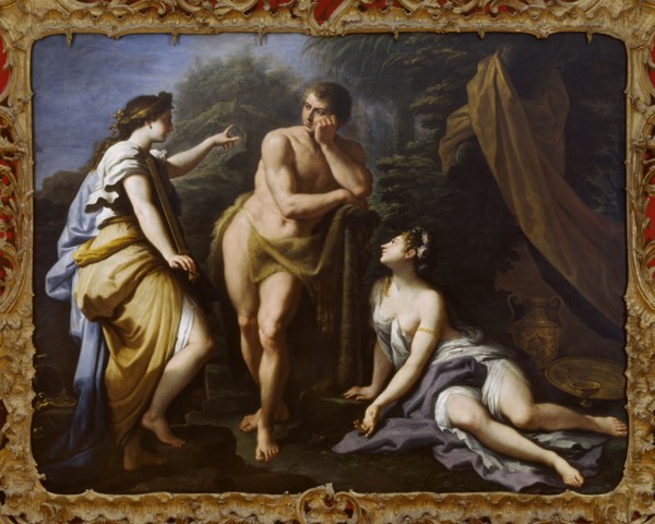 The Choice of Hercules, 1712. Artist: Paolo de' Matteis.