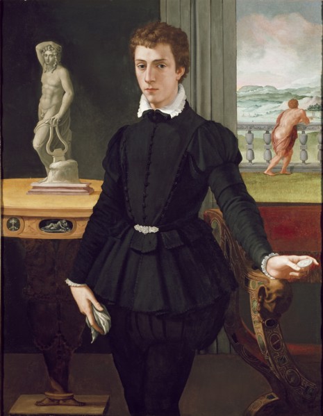 Portrait of a young Man, post 1560. Artist: Alessandro Allori.
