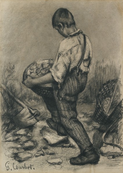 Young Stone Breaker, c1864-1865. Artist: Gustave Courbet.