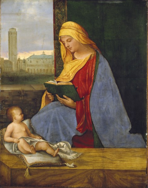The Virgin and Child with a View of Venice (The Tallard Madonna), early 16th century. Artist: Giorgione.
