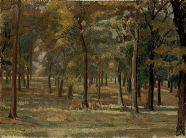 Richmond Park, 1914. Artist: Spencer Gore.