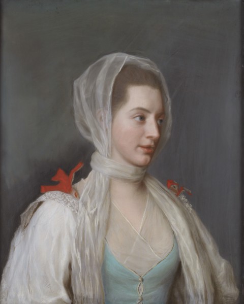 Portrait of Lady Charles Spencer, 1754. Artist: Jean-Etienne Liotard.