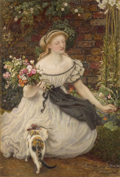The Nosegay, 1865. Artist: Ford Madox Brown.