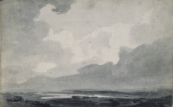 Moorland View, c1800. Artist: Thomas Girtin.