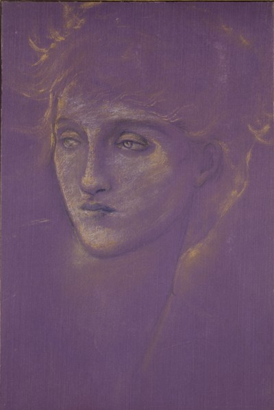 Head of a Woman, late 19th century. Artist: Sir Edward Coley Burne-Jones.
