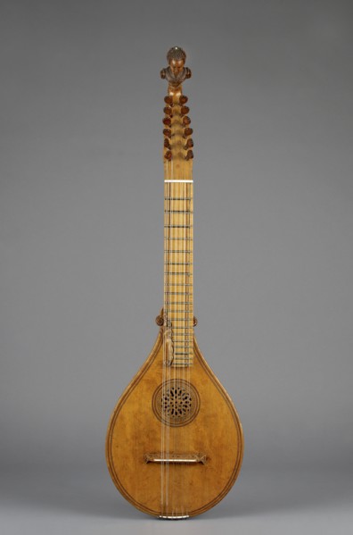 Cittern (Creta), 17th century. Artist: Unknown.