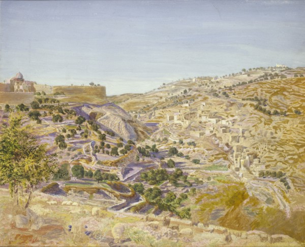 View of Jerusalem, 1854. Artist: Thomas Seddon.