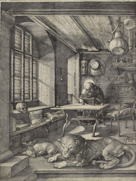 St Jerome in his study, 1514. Artist: Albrecht Durer.