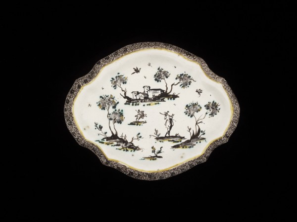 Dish (stand), 18th century. Artist: Unknown.