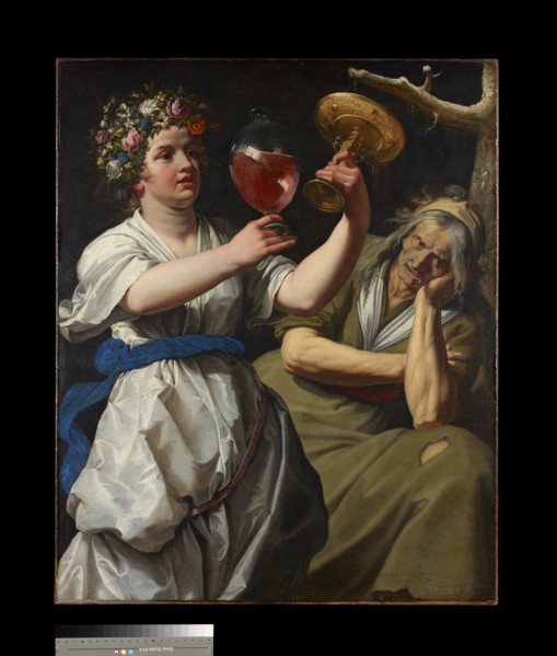 Allegory of Joy and Melancholy, 1628. Artist: Abraham Janssens.