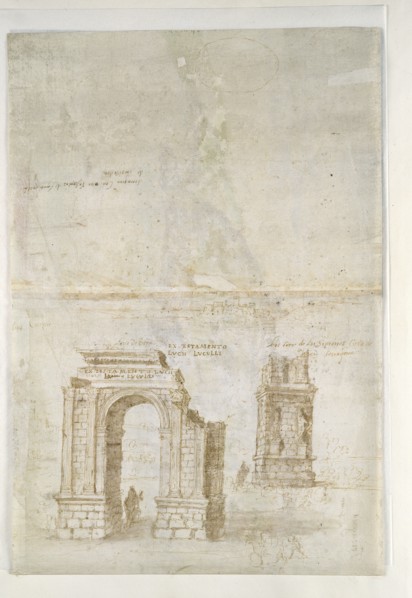 Panoramic View of Tarragona from the South (Seawards), c1560s.  Artist: Anthonis van den Wyngaerde.