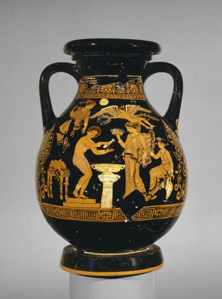 Apulian red-figure pelike, 4th century BC. Artist: Suckling Group.