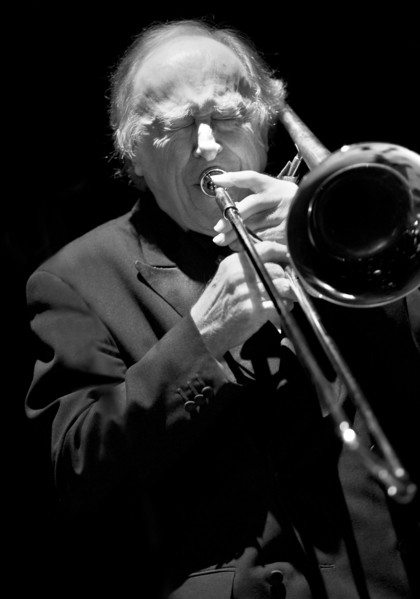 Chris Barber, 2013. Artist: Alan John Ainsworth.