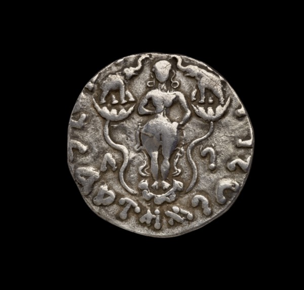 Indo-Scythian Coin, 50 BC-30 BC. Artist: Unknown.