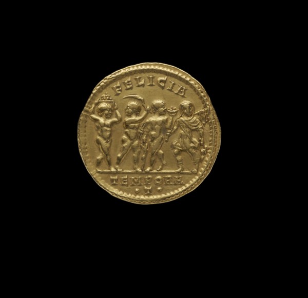 Roman Imperial Coin, 316. Artist: Unknown.