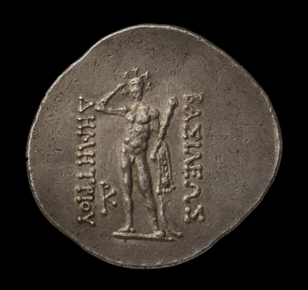 Indo-Greek Coin, 200-180 BC. Artist: Unknown.