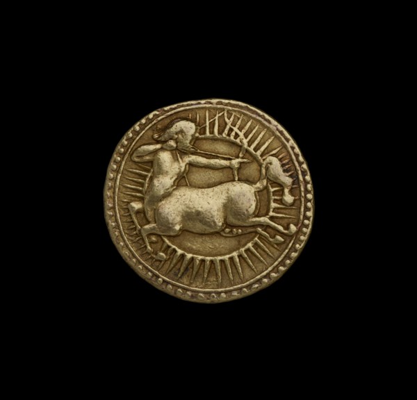 Mughal coin, 1605-1628. Artist: Unknown.