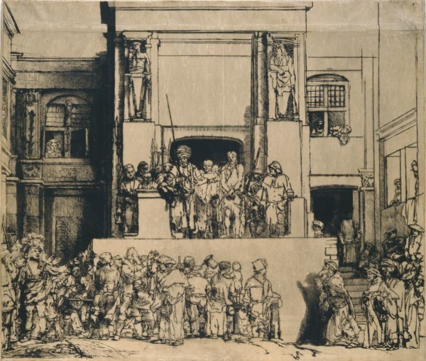 Christ presented to the people: oblong plate, 1655. Artist: Rembrandt Harmensz van Rijn.