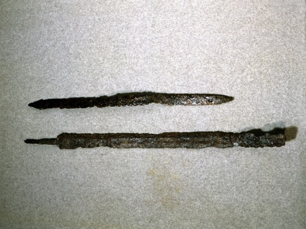 Sword blades.