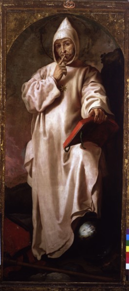Saint Bruno, oil by Francisco Ribalta, preserved in the Prado Museum.