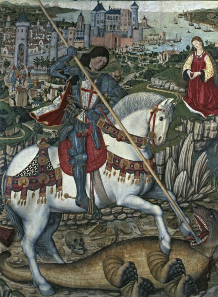 Saint George Altarpiece, by Pedro Nisart.