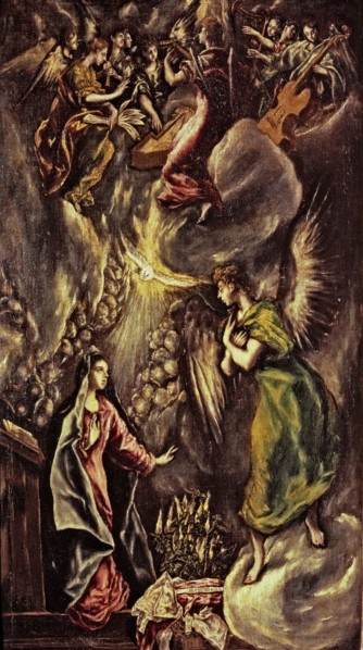 'The Annunciation' by El Greco.