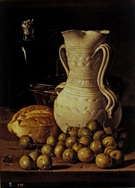 'Still Life', 1760, by Luis Melendez.