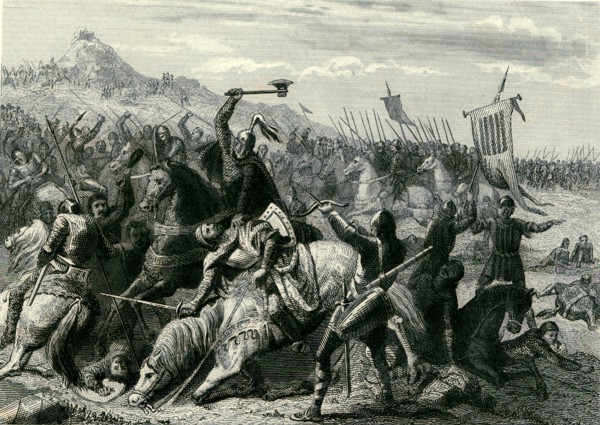 Battle of Muret, 12/09/1213, King Pedro I of Catalonia and II of Aragon died in battle, losing Ca?