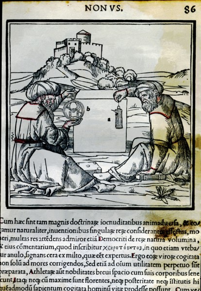 Engraving from 'De Arquitectura', Venice edition of 1511, from the work of Vitruvius: constructio?