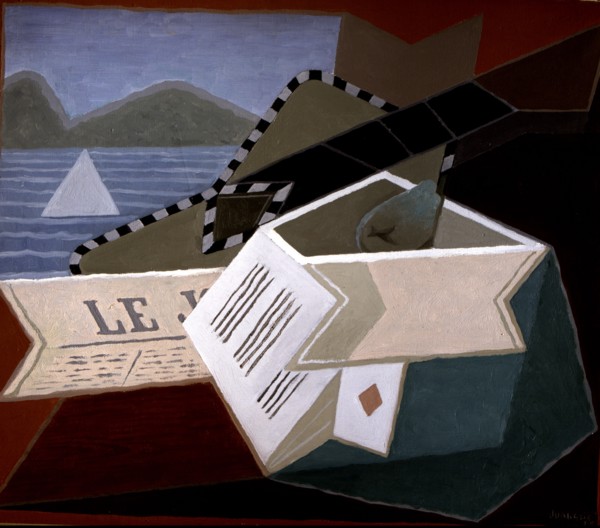 'Guitar at sea', 1925, oil on canvas by Juan Gris.