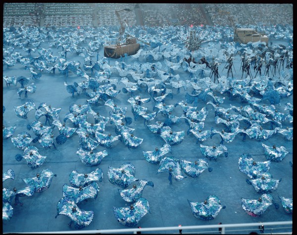 Show of the Fura dels Baus in the opening ceremony of the 1992 Olympic Games in Barcelona.
