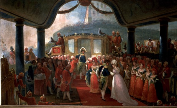 Arrival in Brazil of Maria Leopoldina of Austria, first Empress of Brazil.