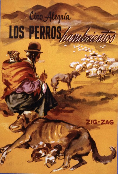 Cover of the novel 'The Hungry Dog' by Ciro Alegria (1909-1967).