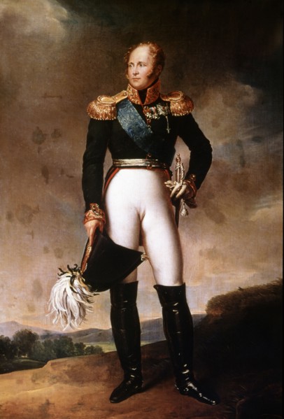 Alexander I, Tsar of Russia (1777-1825).