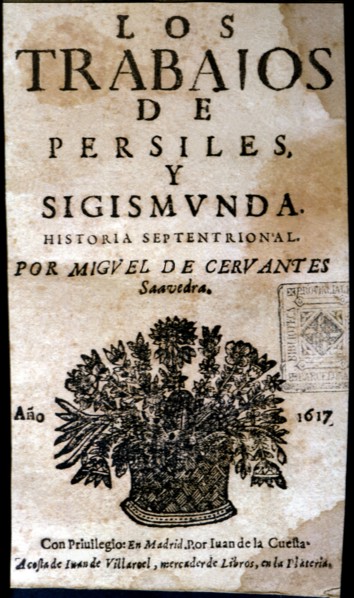 Cover of 'Los trabajos de Persiles y Sigismunda' (Works of Persiles and Sigismunda) by Miguel de ?