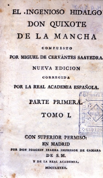 El Ingenioso Hidalgo Don Quijote de la Mancha' (The Ingenious Nobleman Don Quixote de la Mancha) ?