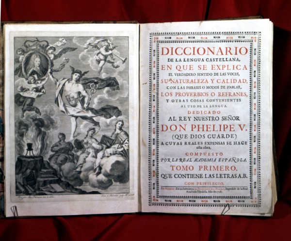 Dictionary of the Spanish Language, Volume 1. Madrid, Royal Spanish Academy of Language, publishe?