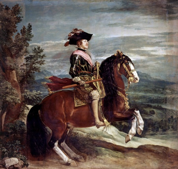 Equestrian Portrait of Felipe IV (1605-1665), King of Spain.