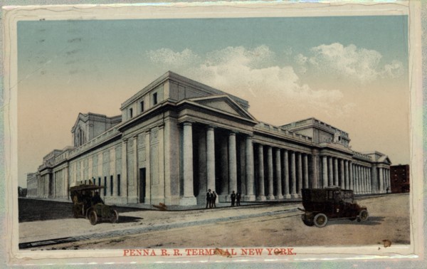 Penna Station in New York, 1913.