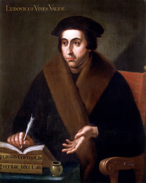 Juan Luis Vives (1492-1540), Spanish humanist and philosopher.