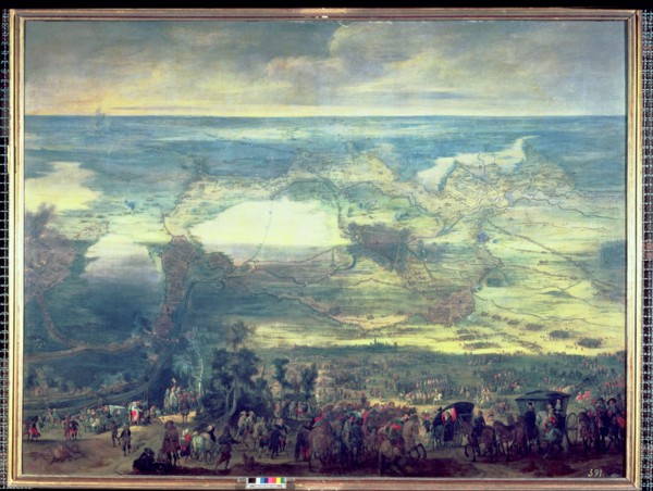 Isabel Clara Eugenia at the siege of Breda.