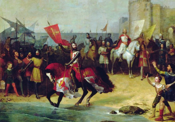 Reconquest of Cadiz in 1262 by Alphonse X 'the Wise' (1252-1294).