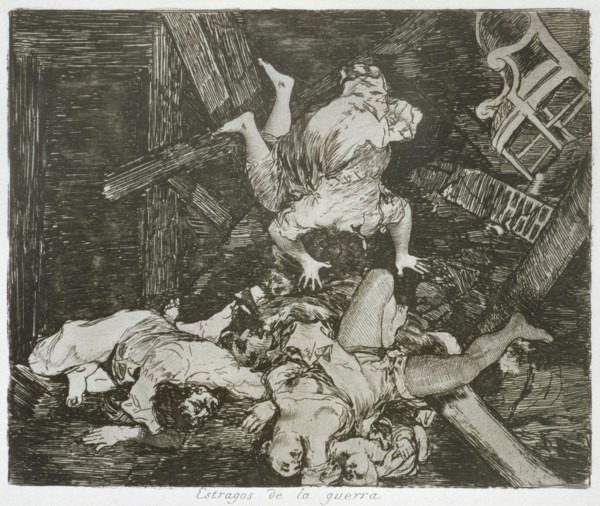 The Disasters of War, a series of etchings by Francisco de Goya (1746-1828), plate 30: 'Estragos ?