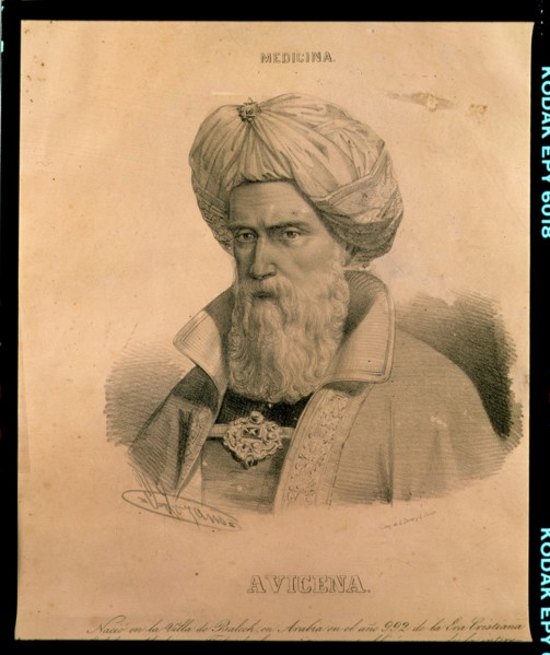 Avicena (992-1037), Arab philosopher and physician.