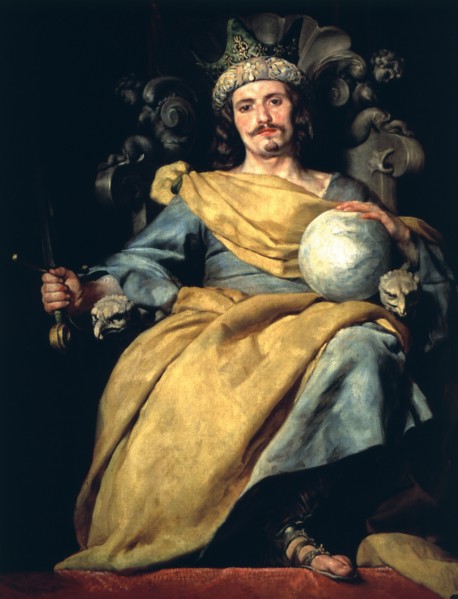 'A King of Spain', oil on canvas by Alonso Cano.