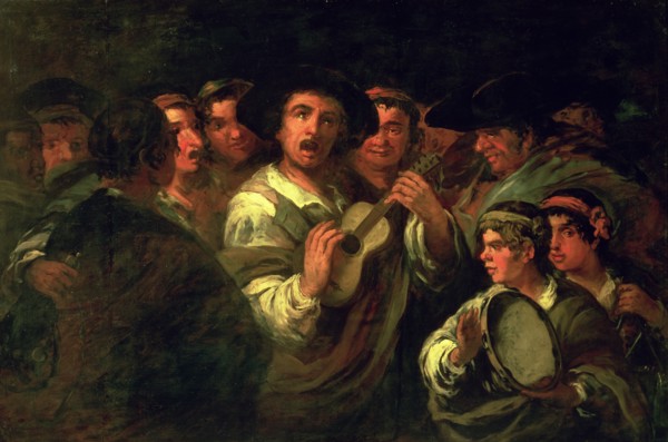 'The rounds', Eugenio Lucas Oil.