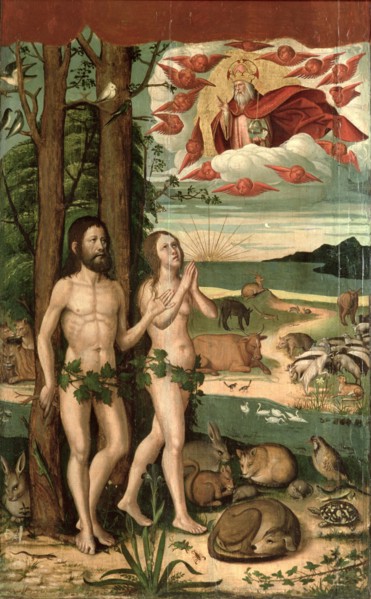 Adam, Eve and the Creation.