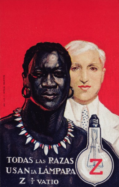 Poster advertising the Z brand of electric lamps, 1930.
