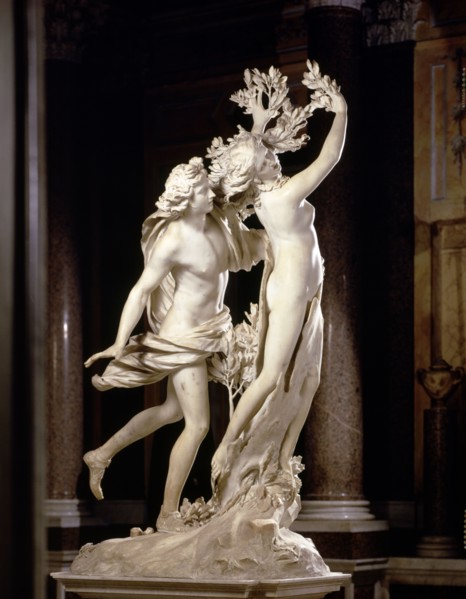 Apollo and Daphne', marble Sculpture by Gian Lorenzo Bernini.