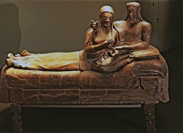 Sarcophagus with a couple, from Cerveteri.